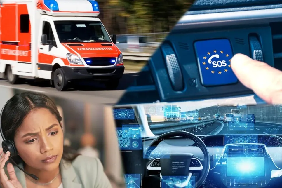 Testing Vehicle Emergency Call Equipment in the DT Network