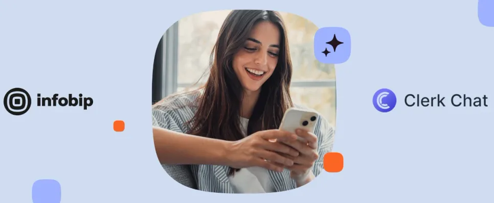 Infobip Selects Clerk Chat as Voice AI Partner