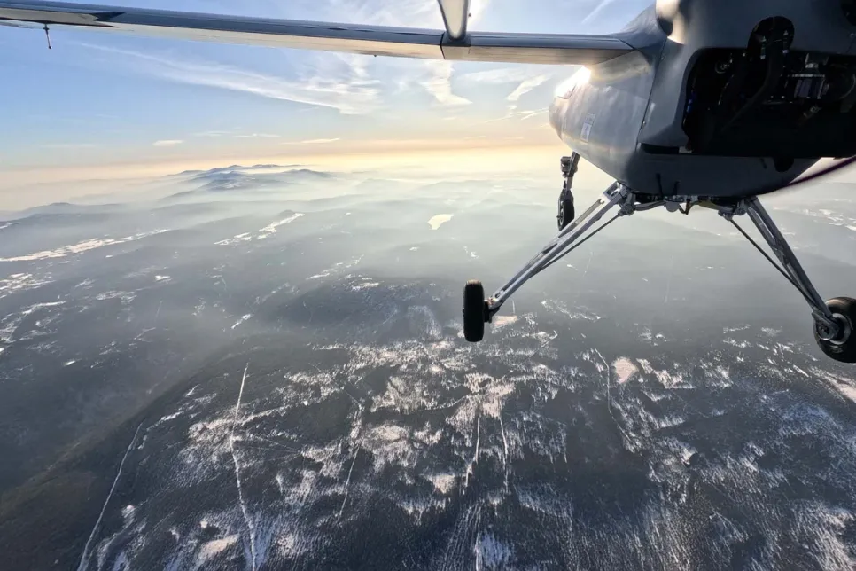 DT Uses Drone as a Temporary Flying Base Station